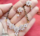 Alloy Mangalsutra with Earrings for Women 