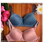 Cotton Padded Bra for Women, Pack of 6 