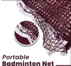 Training Badminton Net for Indoor or Outdoor Sports Garden Schoolyard Backyard 
