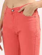 Denim Skinny Fit Jeans for Women 