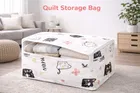 Meow Quilt Storage Bag Dust& Moisture Proof 58*40*22 Cm