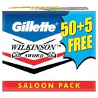 Gillette Wilkinson Sword Saloon Blades - 