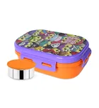 Stainless Steel Insulated 2 Containers Lunch Box for Kids 