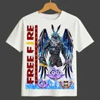 Polyester Printed T-Shirt for Kids, White 