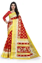 Khadi Silk Printed Saree for Women 