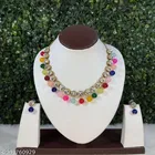 Beautiful Multicolour Necklace Set for Women & Girls, Blue