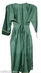 Cotton Embellished Gown for Women 