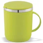 Stainless Steel Coffe Mug, Yellow 