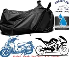 Polyester Motorcycle Cover for Hero MotoCorp Super Splendor Scooty 