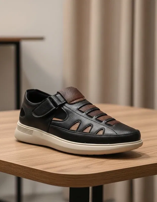 Everyday Sandals for Men (Brown, 8)