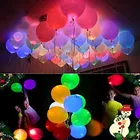 Led Light Balloons For Decoration Party|Birthday Glow Balloons|Valentines Day Decoration Items,Multicolor (20 Pcs)