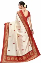 SVB साड़ी मैसुर सिल्क कलमकारी साड़ी 