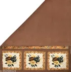 Grover Quilted Fridge BeigeFloral Fridge Top cover 21x39 cm