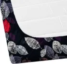 Sarangi Fitted Bedsheet 190x183x20 cm Black