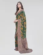 Chiffon Printed Saree for Women 