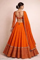 Embroidered Lehenga Choli for Women 