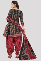 Cotton Suit Fabric with Dupatta for Women 