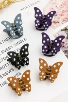 Women's Butterfly Mini Hair Claw Clip Set 