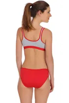 Pibu वीमेन कॉटन ब्रा पैंटी सेट 