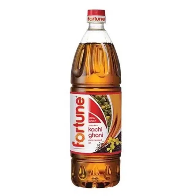 Fortune Premium Kachi Ghani Pure Mustard Oil 1 L (Bottle)