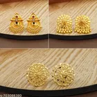 South Indian Temple Style Gold Look Stud Earrings