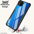 AESTMO Shockproof Crystal Clear Poco C3 Back Cover Case 