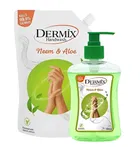 Dermix Hand Wash Neem & Alovera (250ml Pump + 750ml Refill)