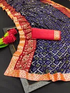 Georgette Printed Saree for Women 