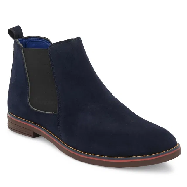 Boots for Men (Navy Blue, 7)