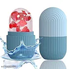 Silicone Face Ice Roller, Blue