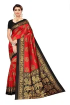 Art Silk Printed Saree for Women 