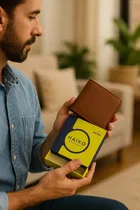 Premium Quality Dark Brown Wallet for Men 