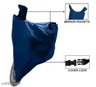 Polyester Cover For Bike/Scooter, Multicolour