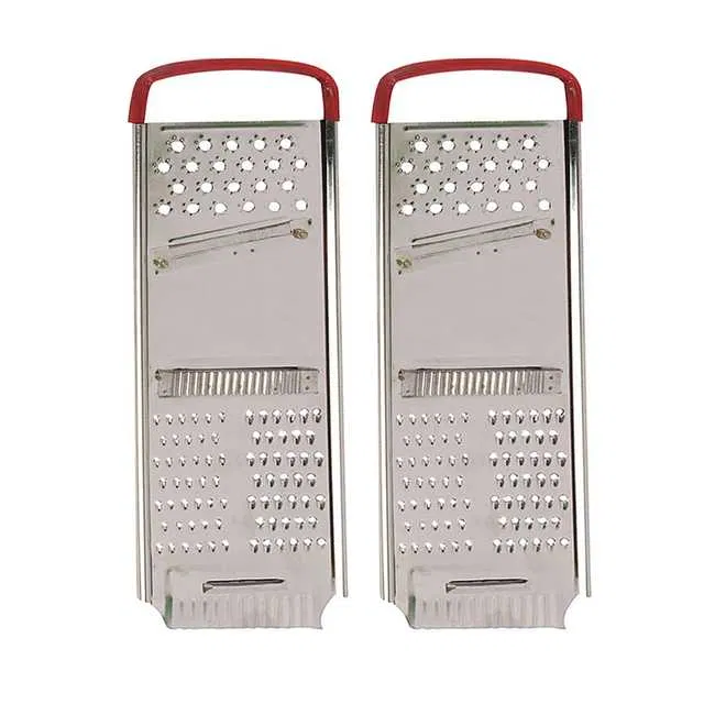 Potato Chipser Cheese Grater Slicer Vegetable Grater For Kitchen (Pack of 2) (OC-083)