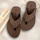 Flipflops for Men (Brown, 6)