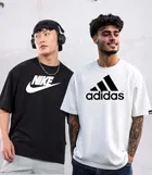 Poly Blend Half Sleeves Printed T-Shirt for Men 