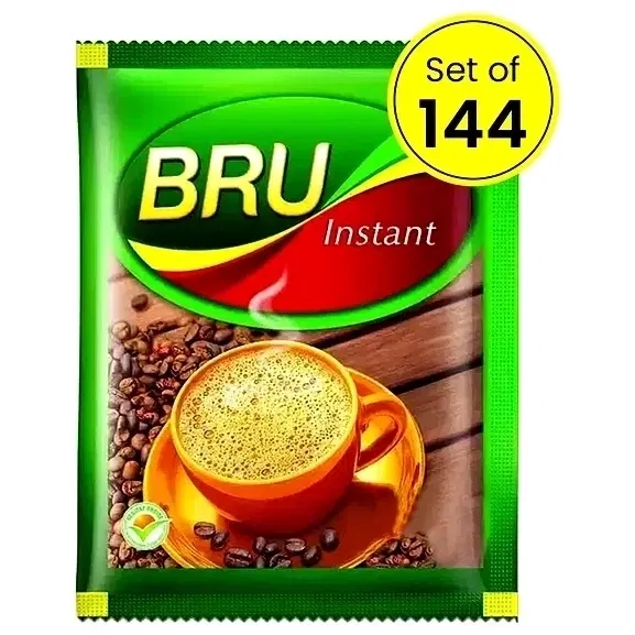ब्रू इंस्टेंट कॉफी 144X1.2 g (पैक ऑफ 144)