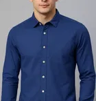 100% Cotton Full Sleeves Solid Shirt for Men 