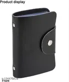 Faux Leather/Leatherette Business Card Holder 