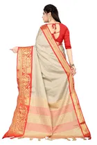Cotton Embellished Saree for Women 