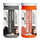 Park Daniel 100% Pure & Natural Activated Charcoal Powder & Manjistha Powder 