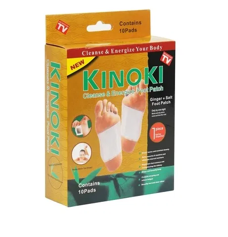 Kinoki 10 Pcs Cleansing Foot Patches (Pack of 1)