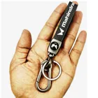 Metal Mahindra Keychain (Black)