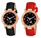 Designer Leather Analog Watch for Women & Girls 