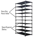 Metal 9 Layer Collapsible Shoe Rack 
