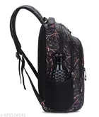 Polyester Backpack for Men & Women, Black