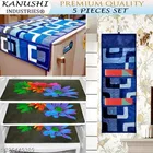KANUSHI Industries® 1 Pc Fridge Cover for Top with 6 Utility Pockets 