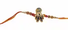 Alloy Rakhi with Greeting Card & Roli Chawal 
