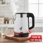HF Steel Cooltouch Body Electric Kettle 