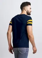 Round Neck Striped T-Shirt for Men 
